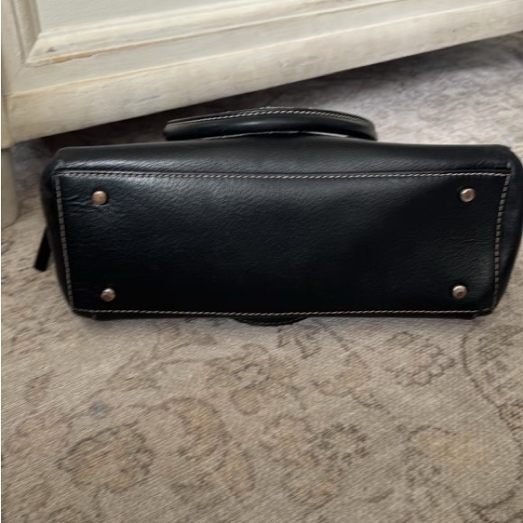 Kate Spade ♠️ Wellesley Maeda Black Leather Satchel - Picture 6 of 9